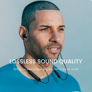 Neckband Šport Brezžične Bluetooth Slušalke Mini-uho Teče Slušalke Z Mikrofonom za iPhone 11 Pro Max Huawei Najbolj Pametne telefone