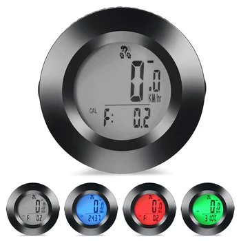 Nepremočljiva Kolesarski Računalnik Brezžično In Žično MTB Kolo Kolesarski Števec Štoparica za Merjenje Watch 3 Barve LED Osvetlitvijo