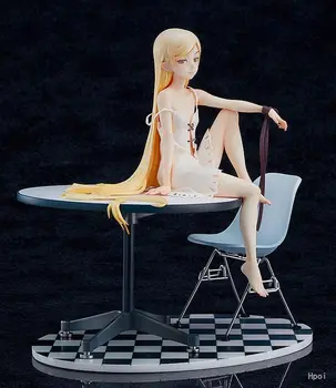NEW vroče 19 cm seksi Oshino Shinobu akcijska figura, zbirko igrač Božično darilo z box