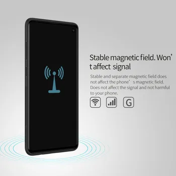 NILLKIN Čarobno Ohišje Za Samsung Galaxy S10 Plus Primeru z Magnetno Funkcijo Mat Telefon Zadnji Pokrovček Za Galaxy S10 mobilnega telefona vrečko