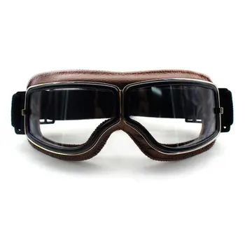 Nordson Retro Motocikli Očala Očala Letnik Motoristična zaščitna Očala za Športe na Prostem Usnje za Harley Očala Aviator