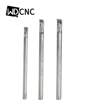 Notranji hladilni indeksiranih stružnica orodja 10 mm na 32 mm trdna karbida kolenom SCLCR 06 09 12 SCLCR CNC turnig dolgočasno bar