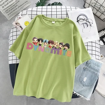 Nov poletni kratka sleeved svoboden risanka tiskanja vzorec priložnostne ženska moda plus kawaii priljubljena ženska T-shirt majica