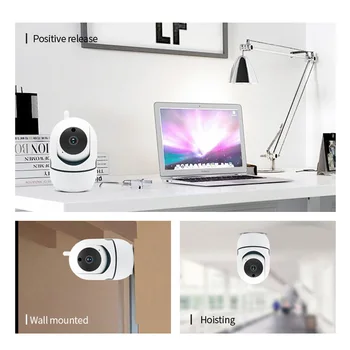 Nove WiFi Baby Monitor S Kamero 1080P Video Otroška Spalna Varuška Cam dvosmerni Audio Night Vision Home Security Babyphone Fotoaparat