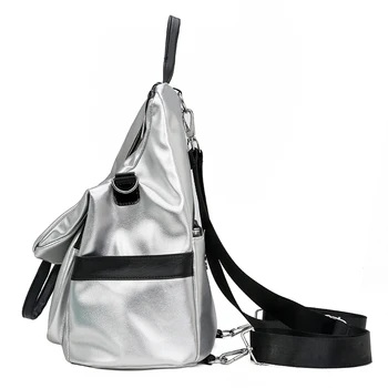 Nove ženske usnje večnamenski nahrbtnik ženske ramo torbe, daypack velike shcool vrečke za najstnike dekleta potovanja nahrbtnik