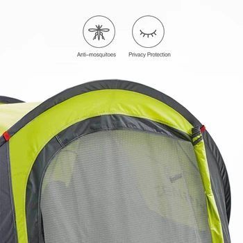 Novih turističnih šotor naturehike kampiranje šotor kamp oprema na prostem, ribolov, kampiranje šotor pohod gazebo 3-4person samodejno šotor