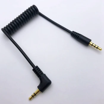 Novo 3,5 mm o Kabel - Dual Moški 3,5 mm TRRS, da TRS Univerzalni Kabel za Mikrofoni