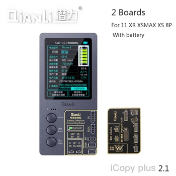 Novo Qianli iCopy Plus 2.1 LCD Zaslon Prvotno Barvo Popravila Programer za iPhone 11 XR XSMAX XS 8P Vibracije/Touch/z Akumulatorjem