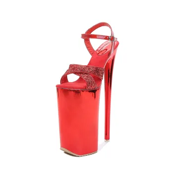 Odinokov 26 cm Super Visoke Pete Ekstremno Visokih Petah Zapatos de Mujer Tacon 16 cm Platforma Stranka Čevlji
