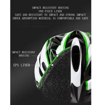 Odraslih Varnost Kolesarjenje Čelada, Cestno Kolo Skate Cyclocross Zaščito Nastavljiv Čelada Padec Ladijskega Prometa