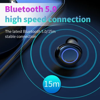 Oppselve TWS 2 V 1 Bluetooth 5.0 Brezžične Slušalke Šport Prostoročno Čepkov Slušalke z Smart Manšeta Watch Zapestnica