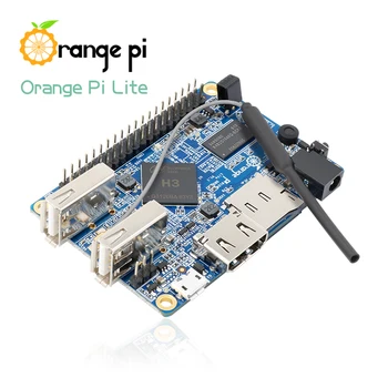 Oranžna Pi Lite+Pregleden ABS Ohišje+Napajalni Kabel, Podpora za Android,Ubuntu,Debian OS Enoten Odbor