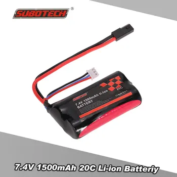 Original SUBOTECH 7.4 V 1500mAh 20C Li-ionska Baterija za SUBOTECH BG1506 BG1507 BG1513 RC Avto