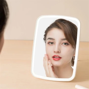 Original Youpin Jordan judy Inteligentni prenosni ličila ogledalo namizni led luč prenosna zložljiva luč ogledalo dormitorij za namizje