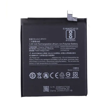 Originalna Kakovost Baterijo Telefona BN43 Za Xiaomi Redmi Opomba 4X / Opomba 4 Baterija 4000 mah Pravi Zmogljivosti Za Redmi Opomba 4X Baterije