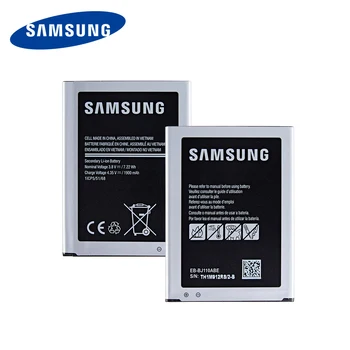 Originalni SAMSUNG EB-BJ110ABE Baterije 1900mAh Za Samsung Galaxy J1 J Ace J110 J110FM J110F J110H J110F i9192 i9195 i9190 i9198