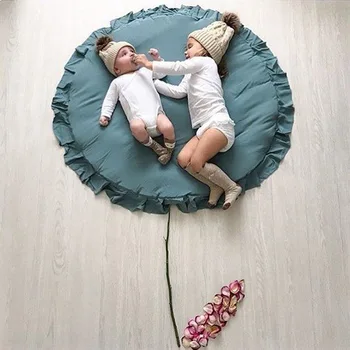 Otrok Plezanje Mat Krog Baby Playmat Plazil Mat Soba Tla Preproga Doma Dekoracijo Blazine Fotografija Dodatki za Otroke