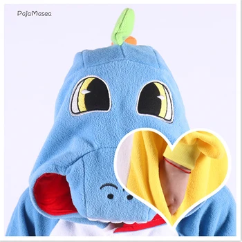 Pajamasea Blue Dragon Kigurumi Moških Onesie Za Odrasle Ženske Dekle Sleepwear Risank Anime Pajama Enega Kosa Pijamas Cosplay Obleko