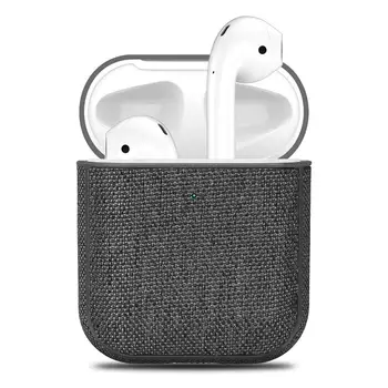 PC Bluetooth Brezžične Slušalke Primerih za Airpod 2 1 Platno Slušalke Kritje velja za Apple Airpods Ultra-tanek Zaščitni ovitek