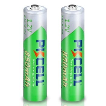 PKCELL AAA baterije 1,2 V aaa nimh polnilne baterije NIMH baterije 850MAH nizke self praznjenje do 1200circel krat 20PCS