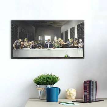 Platno Stensko Slikarstvo Umetnost HD Tiskanje Plakata Domu Dekorativni JoJo S Bizarre Adventure Sodobne Anime Dnevna Soba Modularni Slike