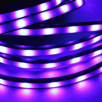 PMFC LED Avto Dnu Luči 4x8 Barv Svetlo Auto Neon Trak Underglow Podvozja Glasbe Aktivno ozvočenje, Neon, Luči Komplet