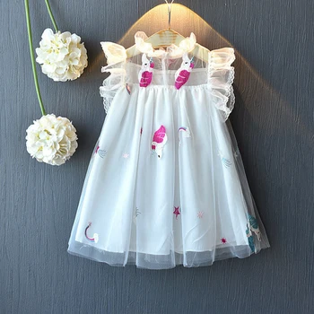 Poletje Baby Dekle Cvetlični Čipke Očesa Princesa Tutu Obleko Otrok Votlih Iz Poroka, Krst Obleke Obleko Za Otroke Stranka Vestidos