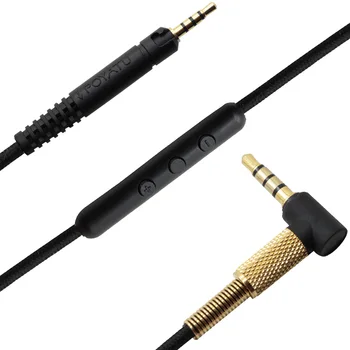 POYATU Slušalke Kabli Za Sennheiser HD598 HD518 HD558 Slušalke Kabel Z Mikrofonom Daljinskega Avdio Kabla 1,2 M Kabel