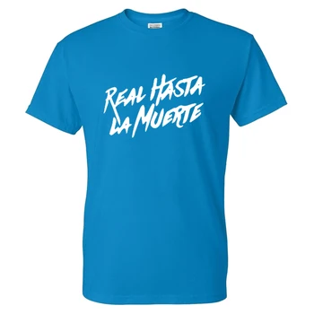 Pravi Hasta La Morjem Moda Natisnjeni T-shirt Športnih Priložnostne Spolne O-Vratu Ulične Tshirt Hip Hop Bombaža Moške/Ženske T shirt Vrhovi