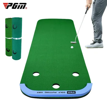 Prenosni Zaprtih Mini Golf Green Office Golf Dajanje Trener Mat Golf Umetno Travo Praksi Odejo Golf Set D9006