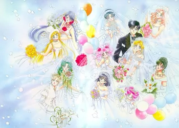 [Prilagajanje] Anime Sailor Moon Usagi Tsukino Cosplay Kostum Poročno Obleko Enotno Halloween Obleko Za Žensko Obleko, Novo