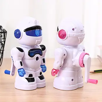 Priročnik za Roko-ob zagonu Šilček Z Srčkan Robot Risanka Design Za Otroke, Otroci, Študentje Študija Šoli Ponudbe