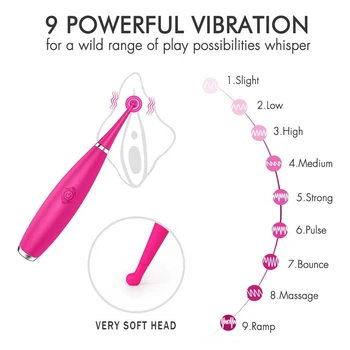 Prst Vibrator, G Spot Vibrator Sex Igrače za Žensko Vibrator,Čarobno Palico,Močan Vibrator za Klitoris Sex Shop,bullet Vibrator