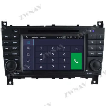PX6 64 G Android 10.0 Avto Multimedijski Predvajalnik Za Mercedes/Mercedes W203 W209 W219 A-Razred A160 GPS Radio predvajalnik, zaslon na Dotik, vodja enote
