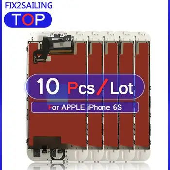 Razred AAA+++ Za Apple iPhone 6S 4.7 Super Kakovosti LCD-Zaslon Preizkušeno Deluje Zaslon na Dotik Skupščine, Kaljeno Steklo