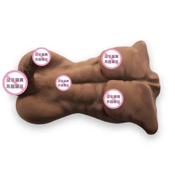 Realno Polni Silikona 3D Trupa Sex Lutka Za Ženske Z Moško Velik Penis Analni Odraslih Igrač Za Moške, Ženske, Geji, Lezbijke,