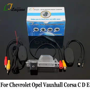 Rearview Kamera Za Chevrolet Opel Vauxhall Corsa C D E 2000~2019 / RCA AUX Vmesnik HD Night Vision Brezžični Obračanje Fotoaparat