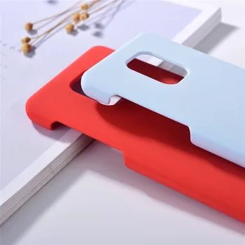 Redmi Opomba 9 Pro Primeru Original Xiaomi Redmi Opomba 9s Tekoče Silikona Primeru Zaščitna Hrbtni Pokrovček Za Rdeče Mi Opomba 9 Pro Max & Logotip