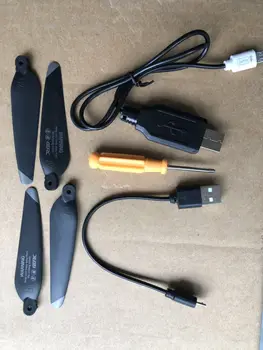 Rezervni deli vijaka 2-Osni gimbal kamere, baterija, USB kabel in vrečko za drone F4