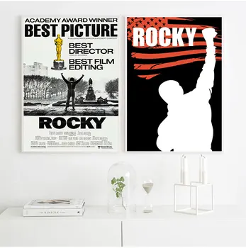 Rocky Balboa 1976 Film s in Fotografij Wall art Dekorativna Slika, Platno, Slikarsko Za Dnevni Sobi Doma Dekor brez okvirja