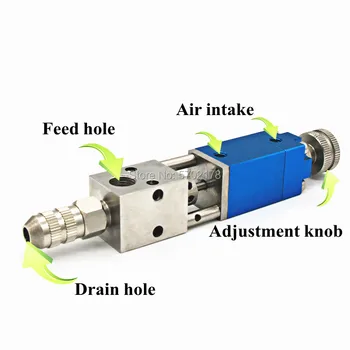 S-21A/B thimble tip izdajanje ventil mikrometer izdajanje ventil Natančnost izdajanje ventil