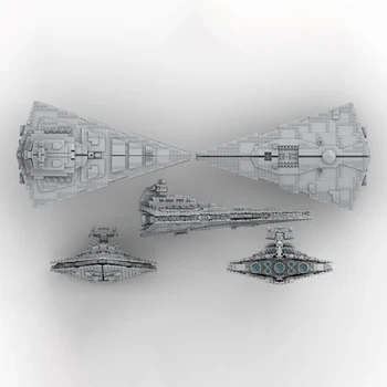 Sapce Wars Serije MOC - Imperial Star-Destroyer bojne vesoljske ladje Star Destroyer MOC Stavbe, Bloki, Opeke DIY Igrače darila