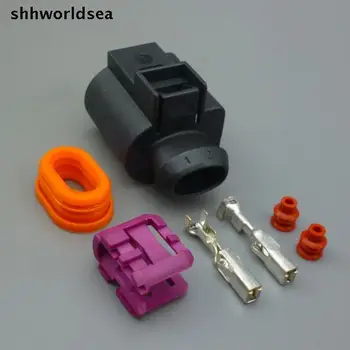 Shhworldsea 10Set 2 pin ročične gredi položaj spray šoba plug Auto goriva napajanje priključek za Meglo generator rog plug Za VW