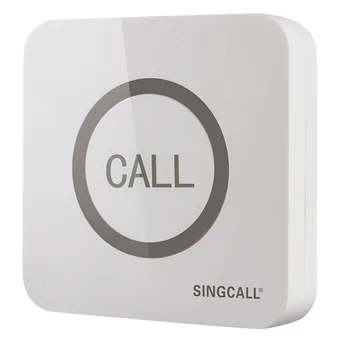SINGCALL Brezžični Sestrski Klic Sistem Watch Brezžični Kliče Sprejemnik Natakar Klicatelja 1 Smart Gledanje z 2 Otipljiva Zvonovi