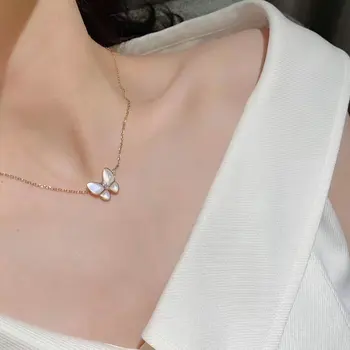 SINZRY nov ustvarjalni modni nakit cirkon lupini čar srčkan metulj obesek uhan obroč za ženske, nakit sklopov