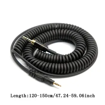 Slušalke Napajalnik, Zamenjava Avdio kabel kabel žice skladu DIY za Audio-Technica M20X M40X M50X M70X