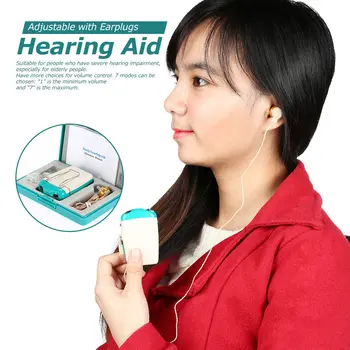 Slušni Osebnih Ojačevalec Zvoka Uho Nego Zdravje Izdelke Slušnih Pripomočkov za Starejše Žep Slušni Pripomočki za Ojačevanje Zvoka
