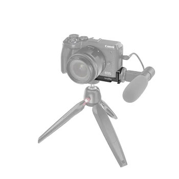 SmallRig Vlogging Ploščad Fotoaparat Hladno Čevelj Ploščo za Canon EOS M6 Mark II Vlog za DIY Nastavite Lahko Priložite w/ Mikrofon Adapter 2517