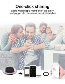 Smart Wireless WiFi-IR Remote Controller Hub tuya/smart življenje APP WiFi Ir Daljinski upravljalnik Za TV, klimatska Naprava