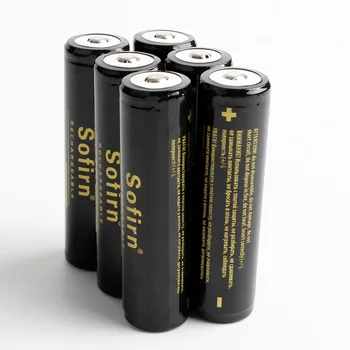 Sofirn Prvotne 18650 Baterijo s PCB Li-ionska 3,7 V 3000mAh Visoka Praznjenja Baterije 18650 za Falshlight/Igrače